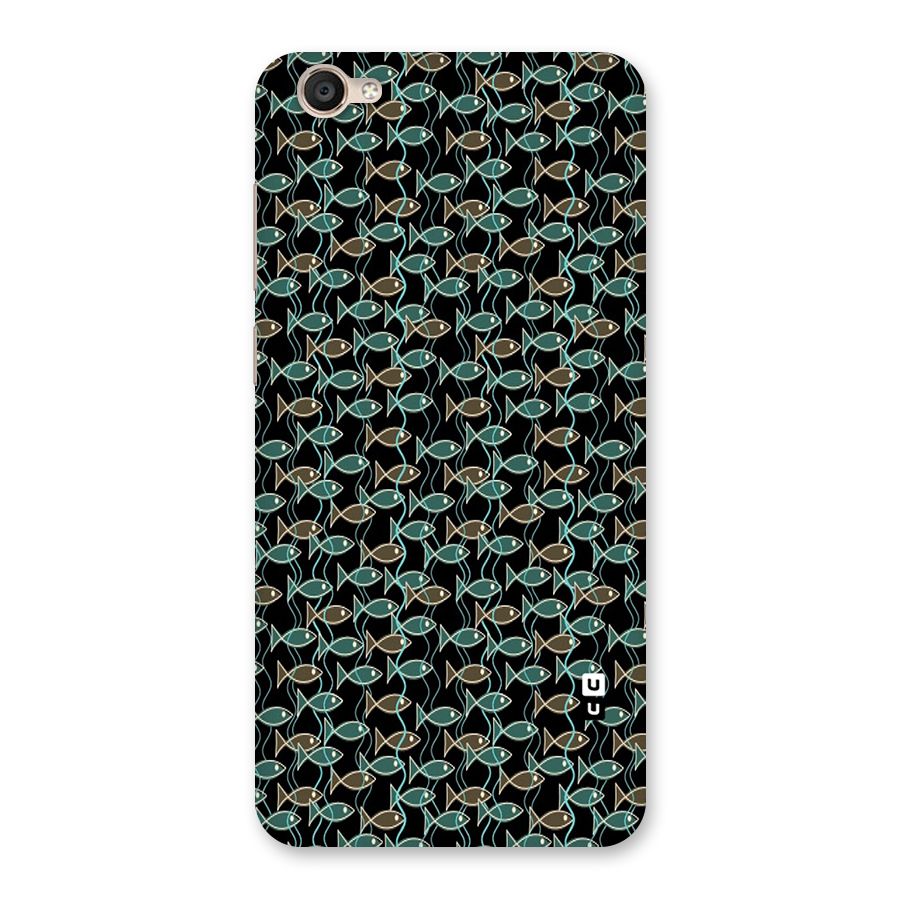 Animated Fishes Art Pattern Back Case for Vivo Y55L