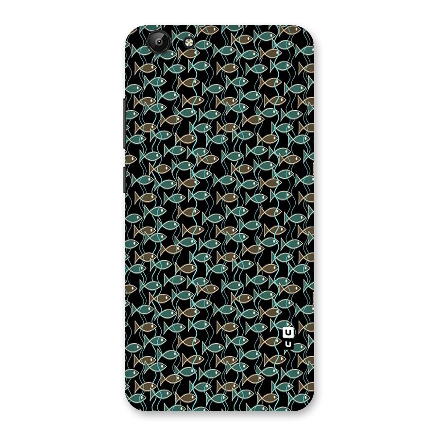 Animated Fishes Art Pattern Back Case for Vivo Y69