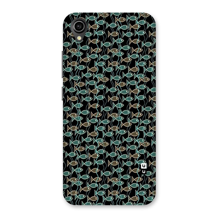 Animated Fishes Art Pattern Back Case for Vivo Y90