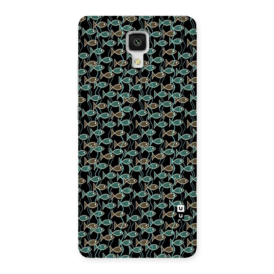 Animated Fishes Art Pattern Back Case for Xiaomi Mi 4