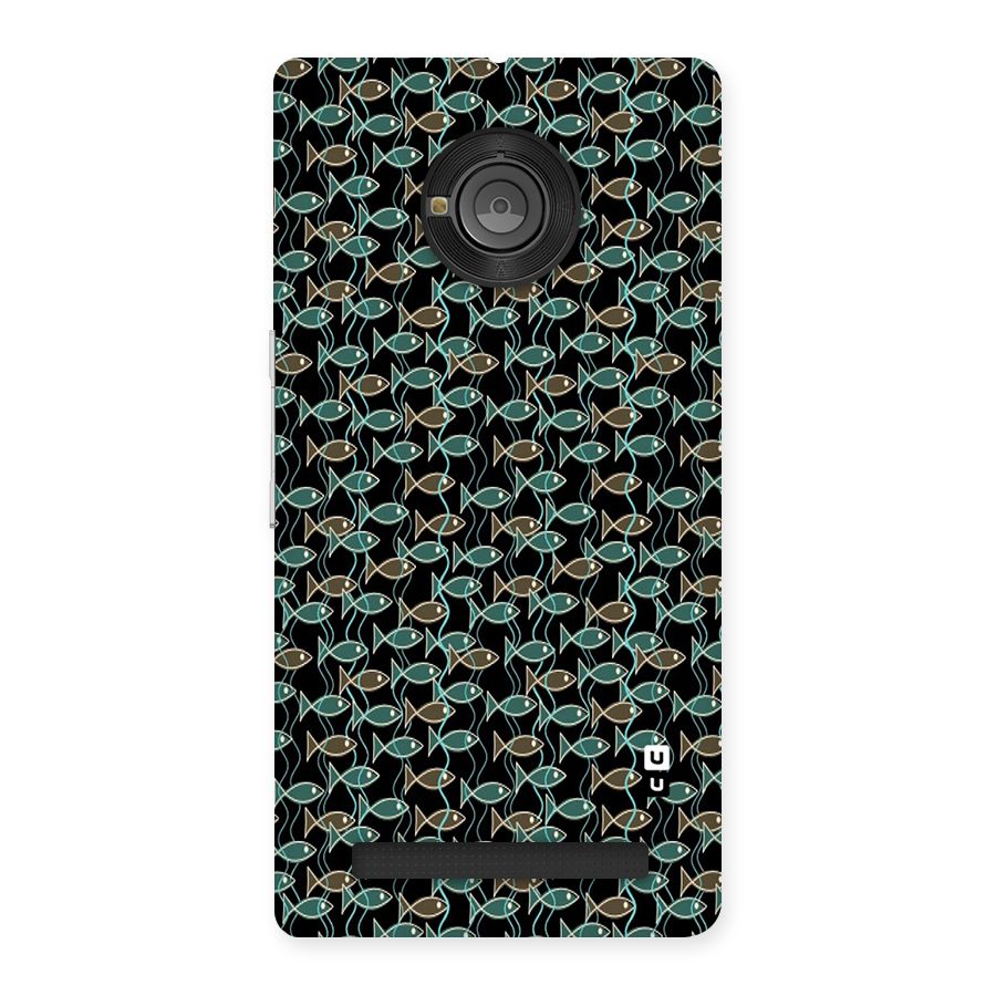 Animated Fishes Art Pattern Back Case for Yu Yuphoria