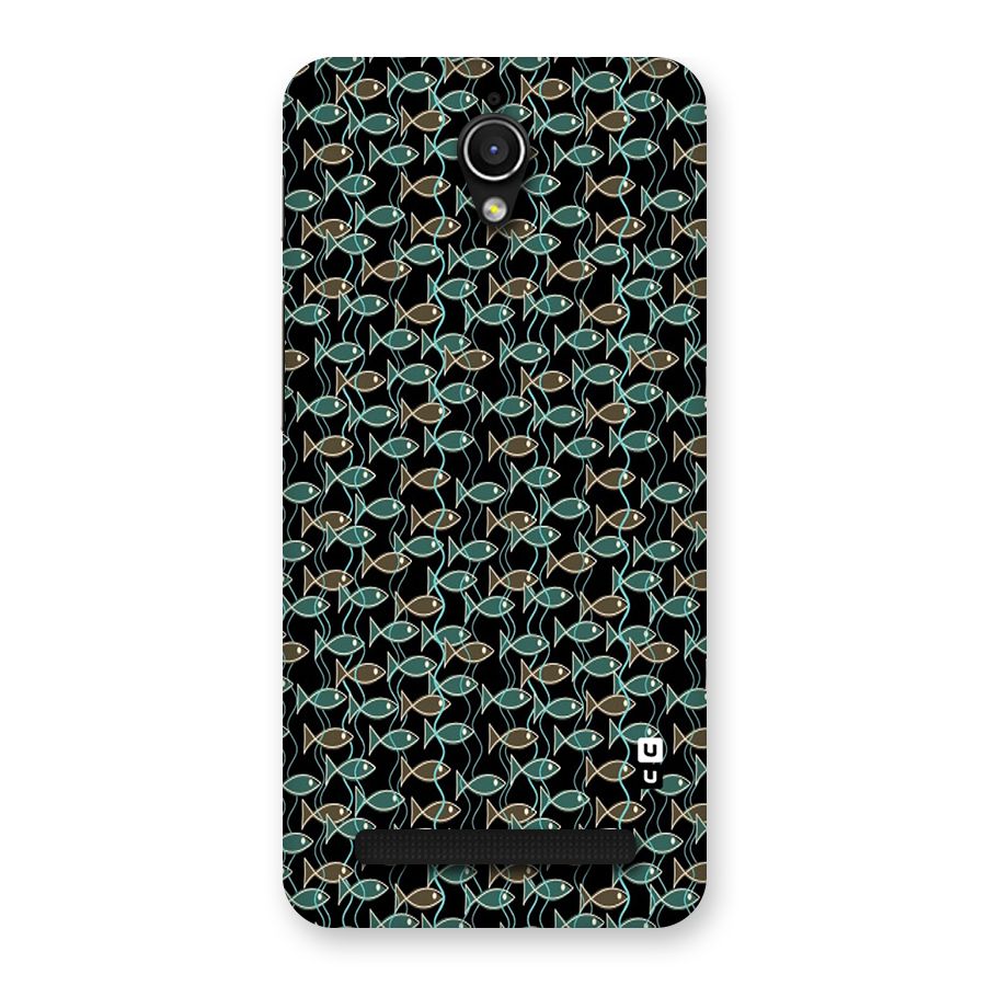 Animated Fishes Art Pattern Back Case for Zenfone Go