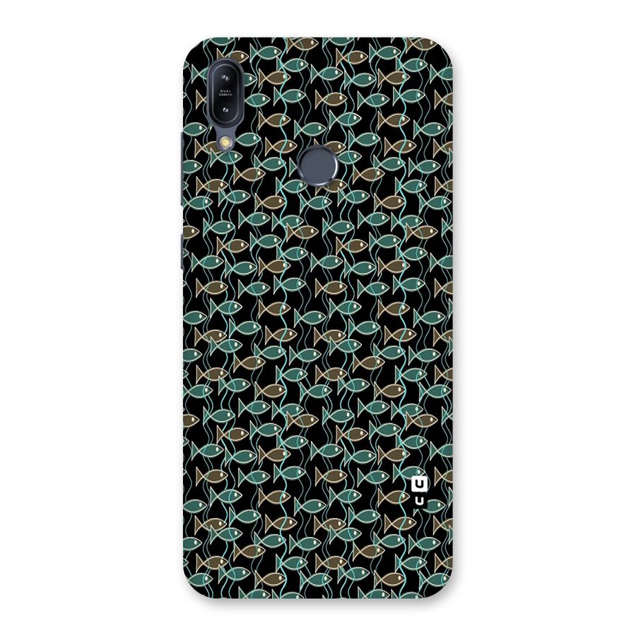 Animated Fishes Art Pattern Back Case for Zenfone Max M2