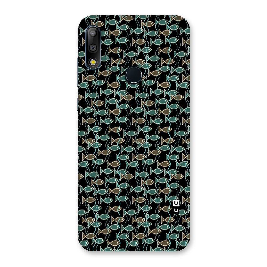 Animated Fishes Art Pattern Back Case for Zenfone Max Pro M2