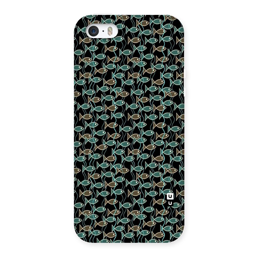 Animated Fishes Art Pattern Back Case for iPhone 5 5S