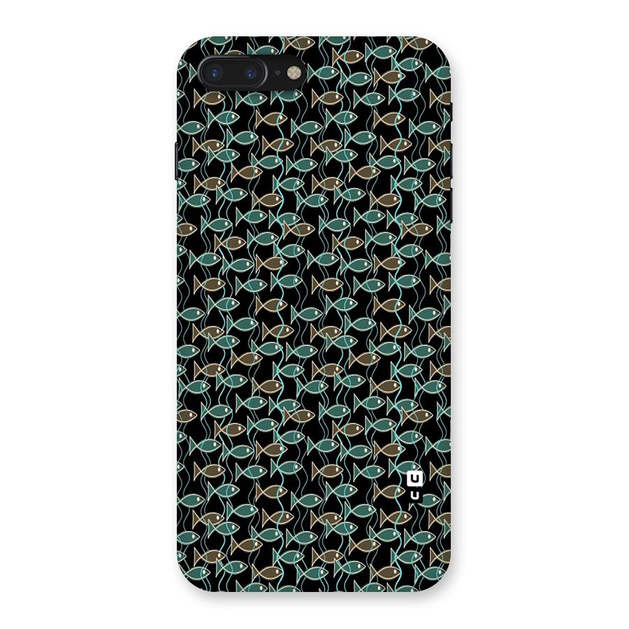 Animated Fishes Art Pattern Back Case for iPhone 7 Plus
