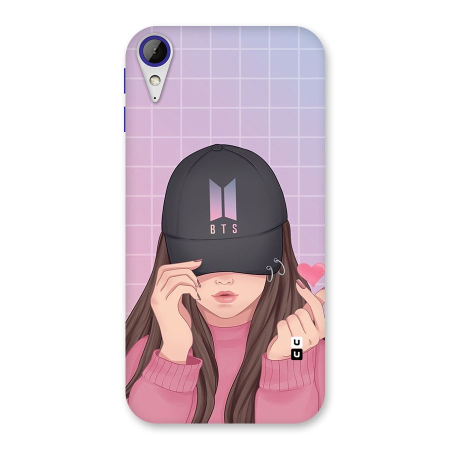 Anime Beautiful BTS Girl Back Case for Desire 830