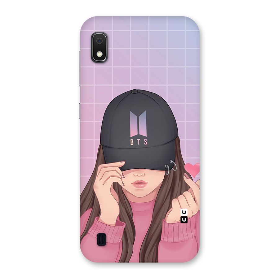 Anime Beautiful BTS Girl Back Case for Galaxy A10