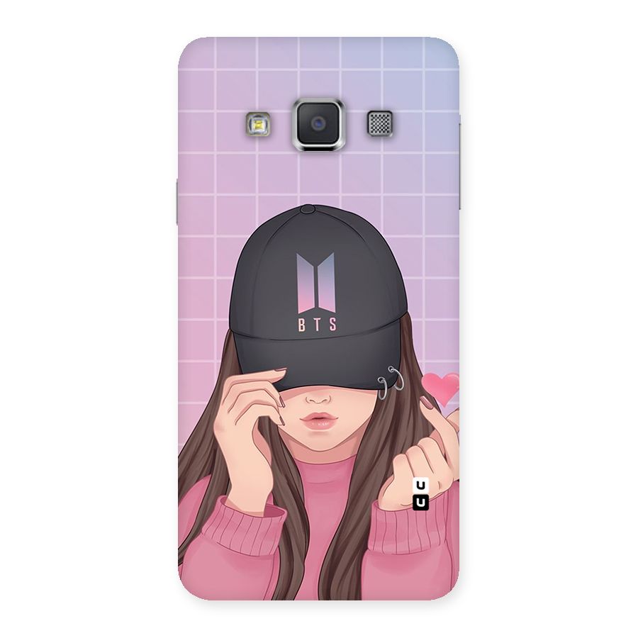 Anime Beautiful BTS Girl Back Case for Galaxy A3