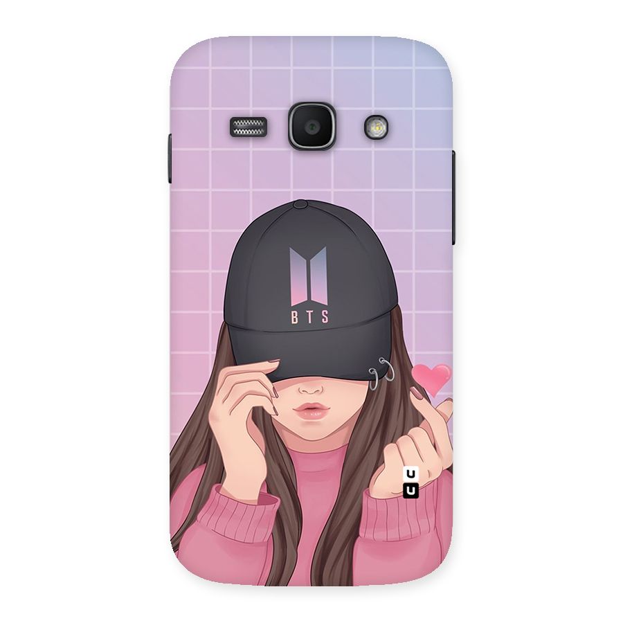 Anime Beautiful BTS Girl Back Case for Galaxy Ace 3