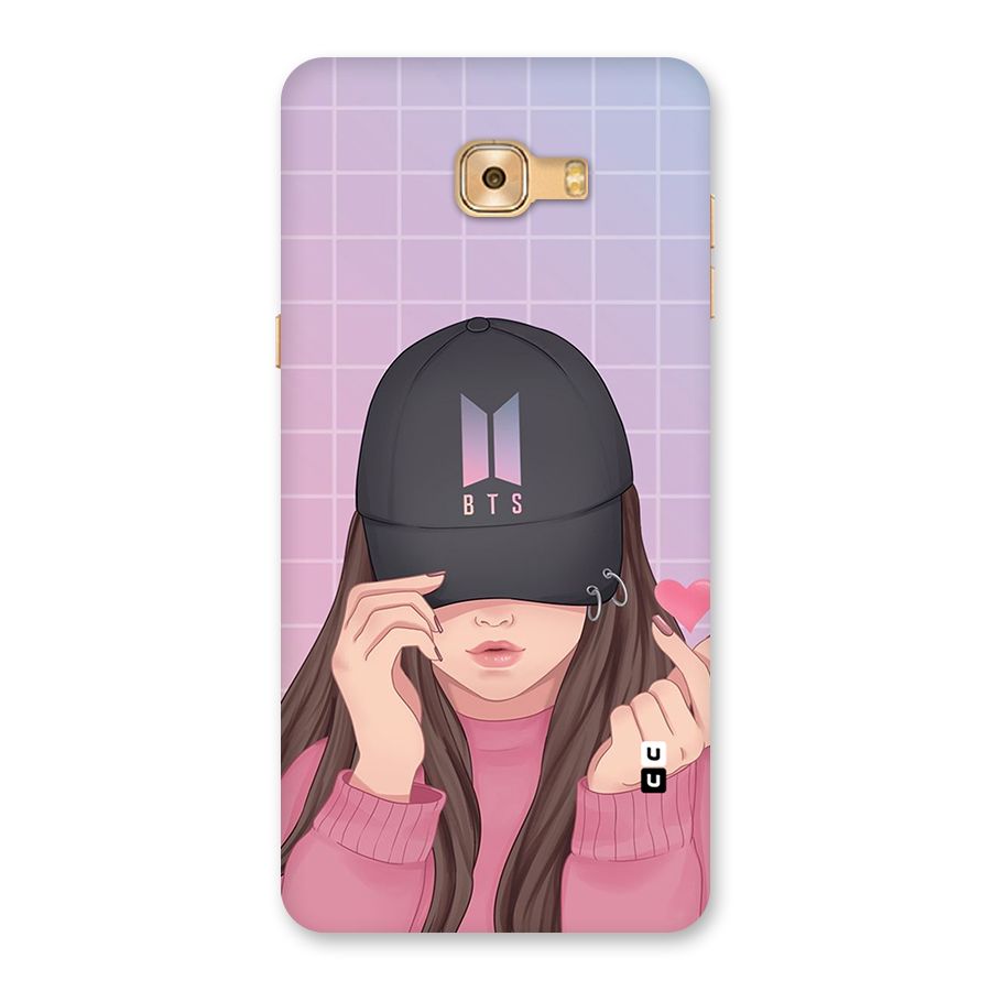 Anime Beautiful BTS Girl Back Case for Galaxy C9 Pro