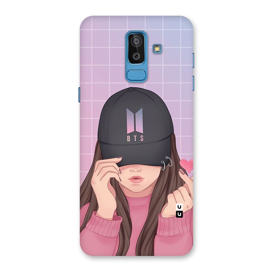 Anime Beautiful BTS Girl Back Case for Galaxy J8