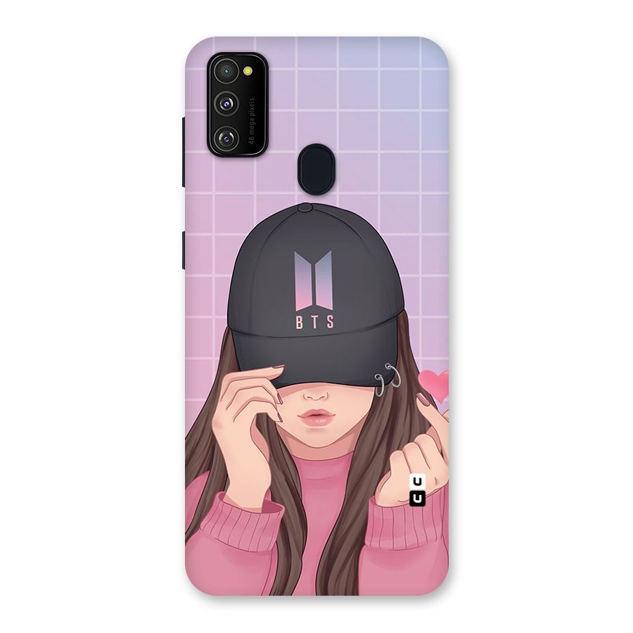 Anime Beautiful BTS Girl Back Case for Galaxy M21
