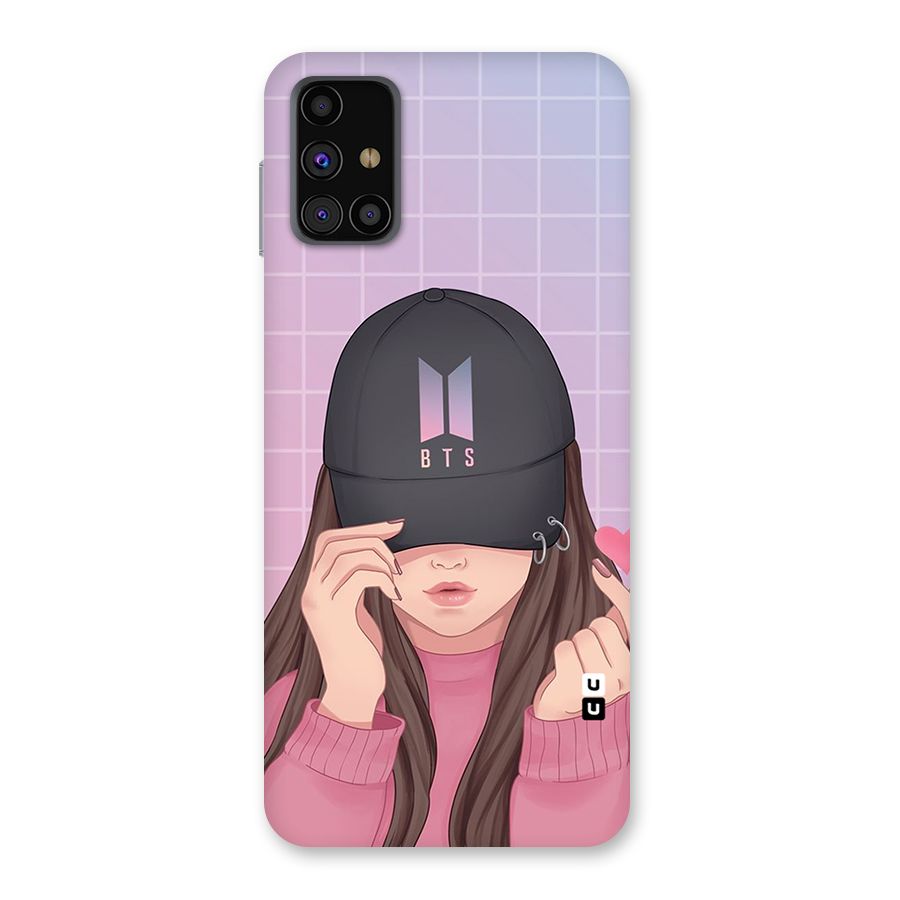Anime Beautiful BTS Girl Back Case for Galaxy M31s