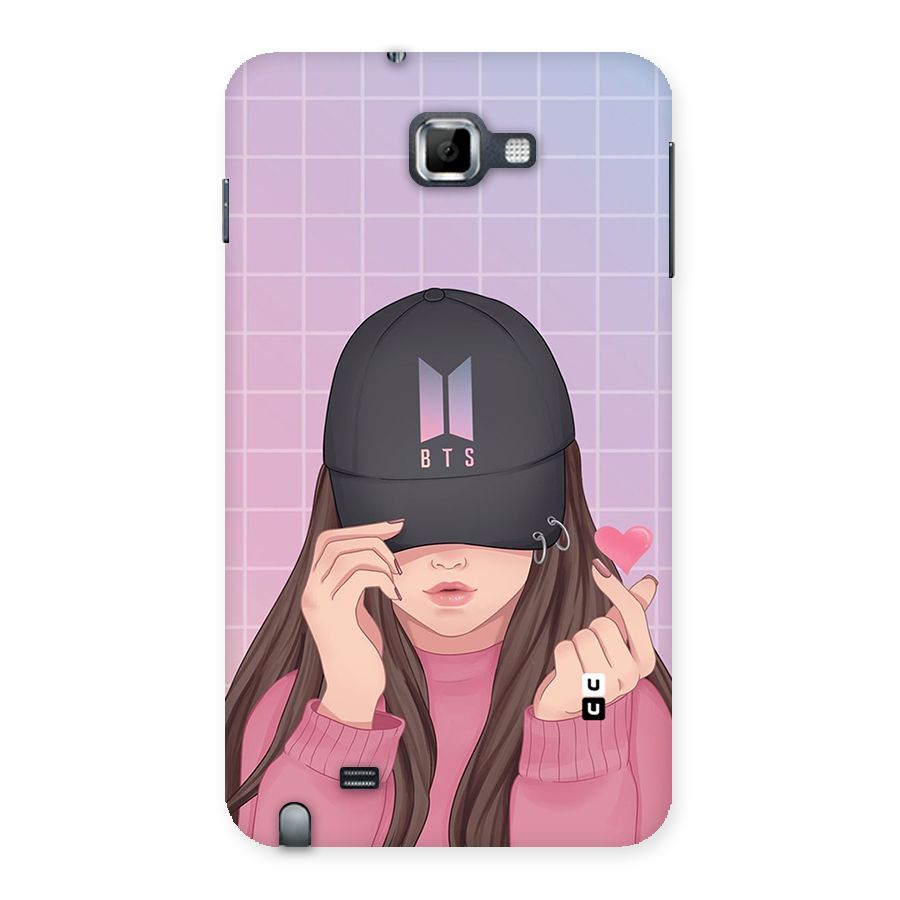Anime Beautiful BTS Girl Back Case for Galaxy Note