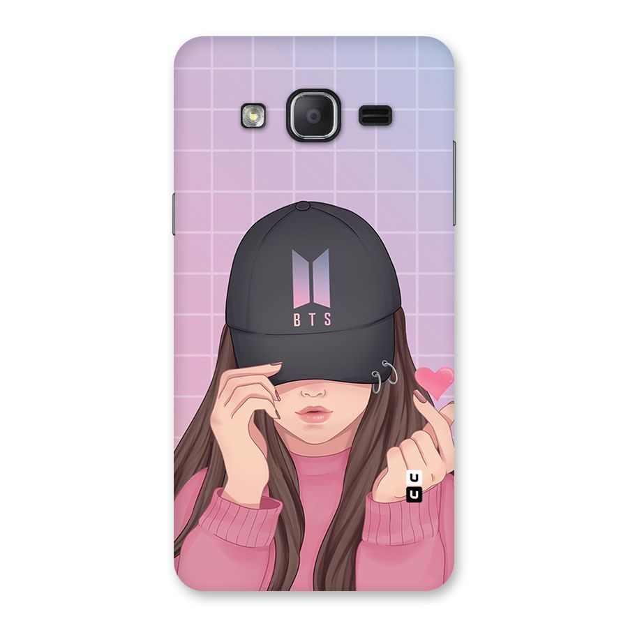 Anime Beautiful BTS Girl Back Case for Galaxy On7 2015
