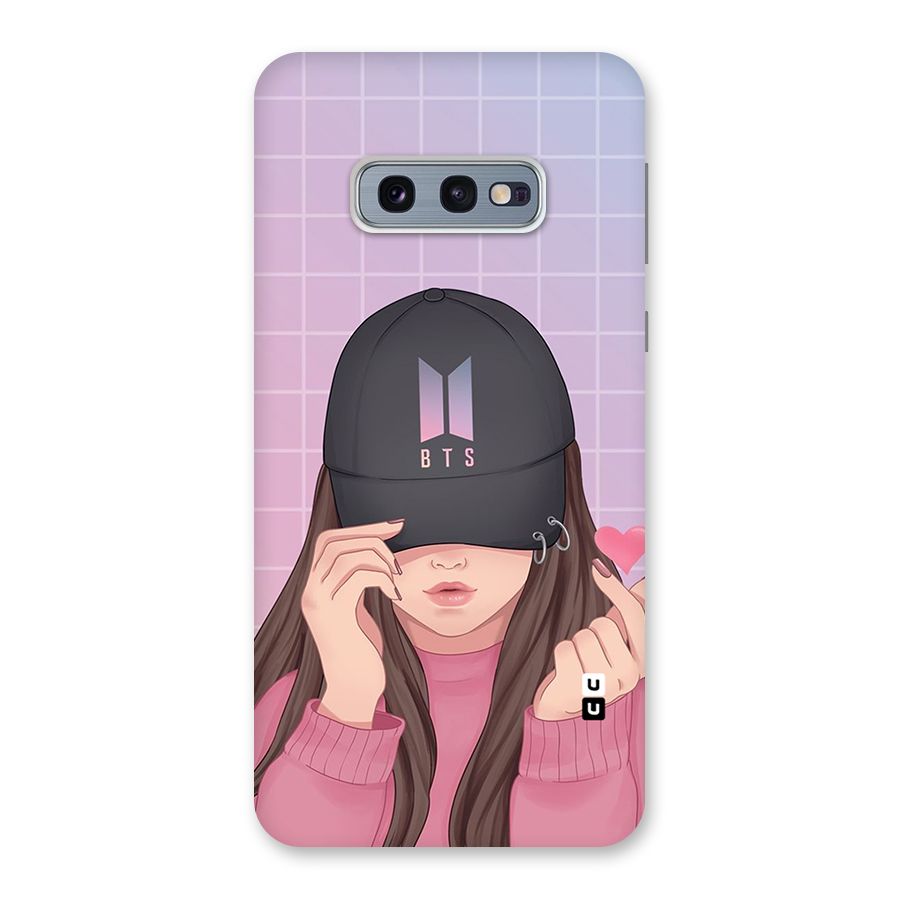 Anime Beautiful BTS Girl Back Case for Galaxy S10e