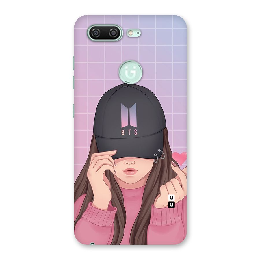 Anime Beautiful BTS Girl Back Case for Gionee S10