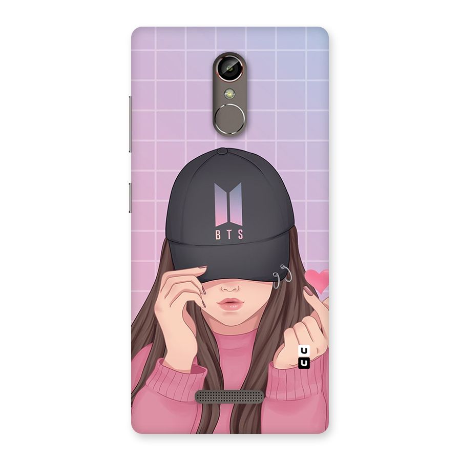 Anime Beautiful BTS Girl Back Case for Gionee S6s