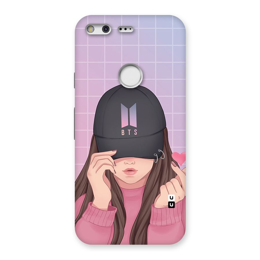 Anime Beautiful BTS Girl Back Case for Google Pixel