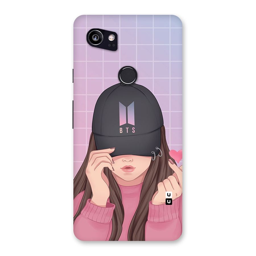 Anime Beautiful BTS Girl Back Case for Google Pixel 2 XL