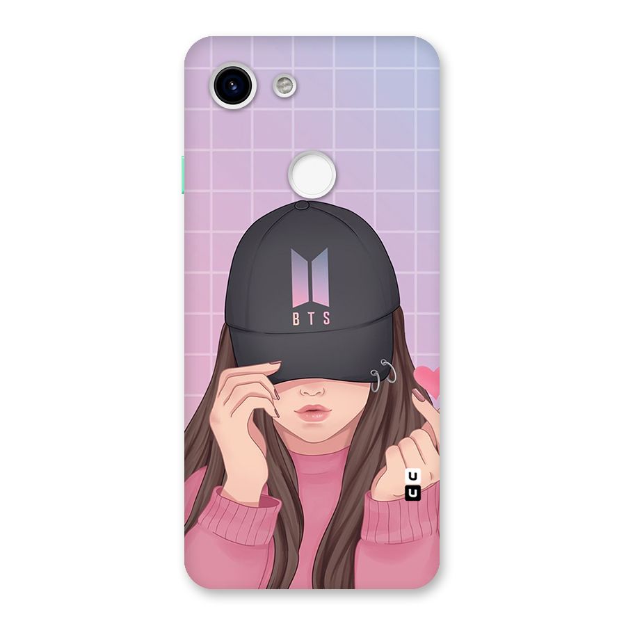 Anime Beautiful BTS Girl Back Case for Google Pixel 3