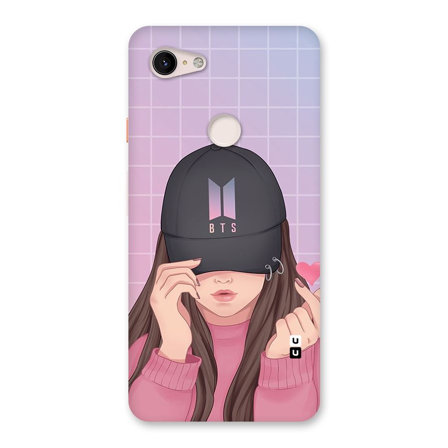 Anime Beautiful BTS Girl Back Case for Google Pixel 3 XL