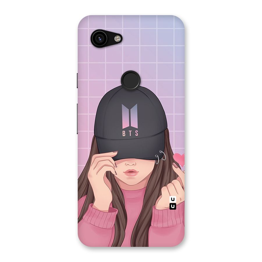 Anime Beautiful BTS Girl Back Case for Google Pixel 3a