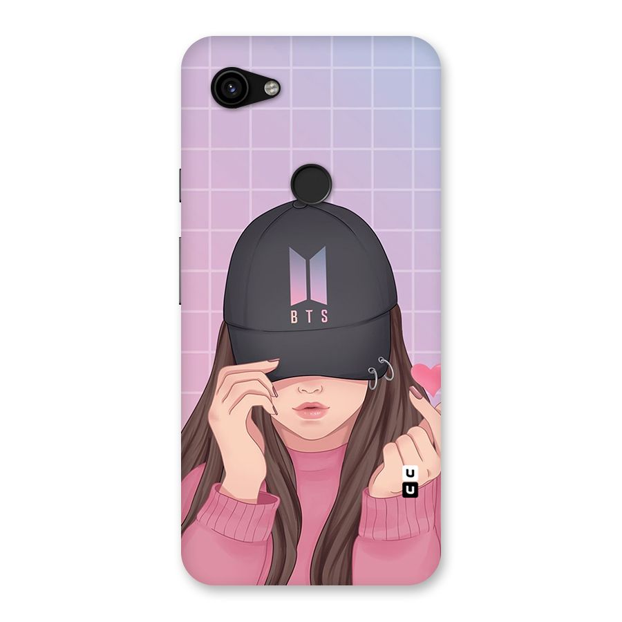 Anime Beautiful BTS Girl Back Case for Google Pixel 3a XL
