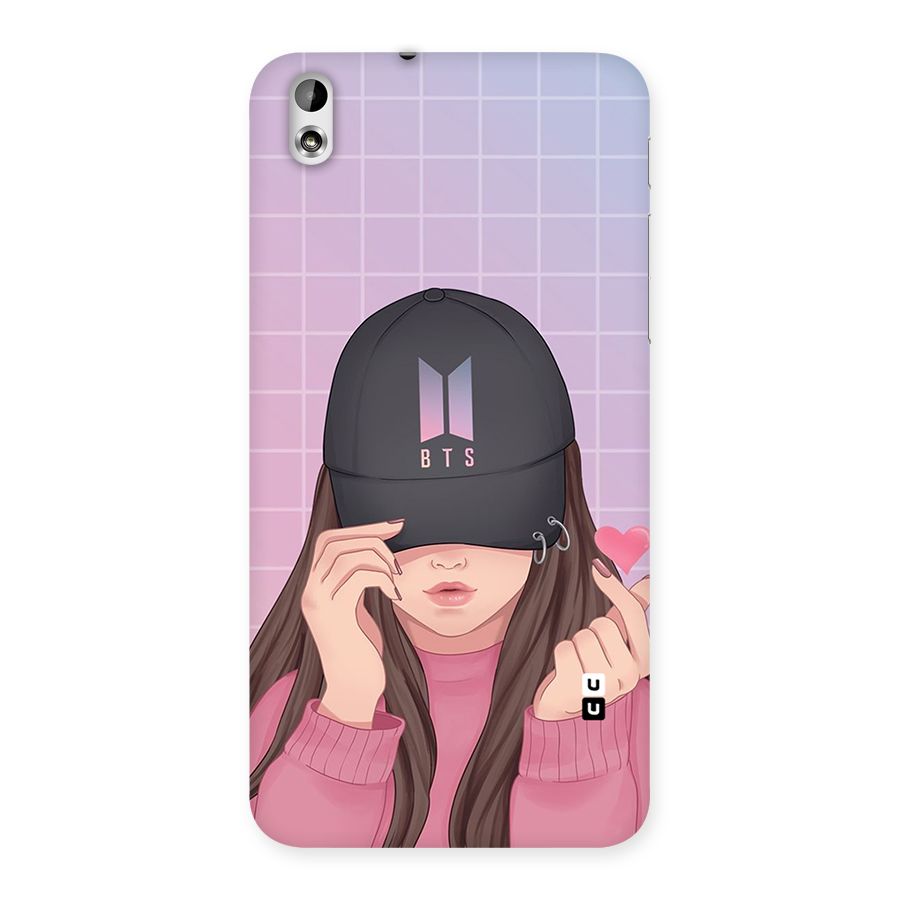Anime Beautiful BTS Girl Back Case for HTC Desire 816g