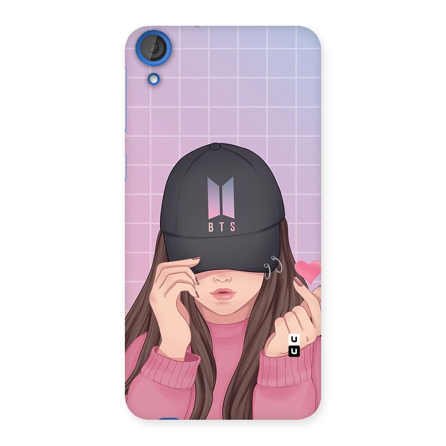 Anime Beautiful BTS Girl Back Case for HTC Desire 820