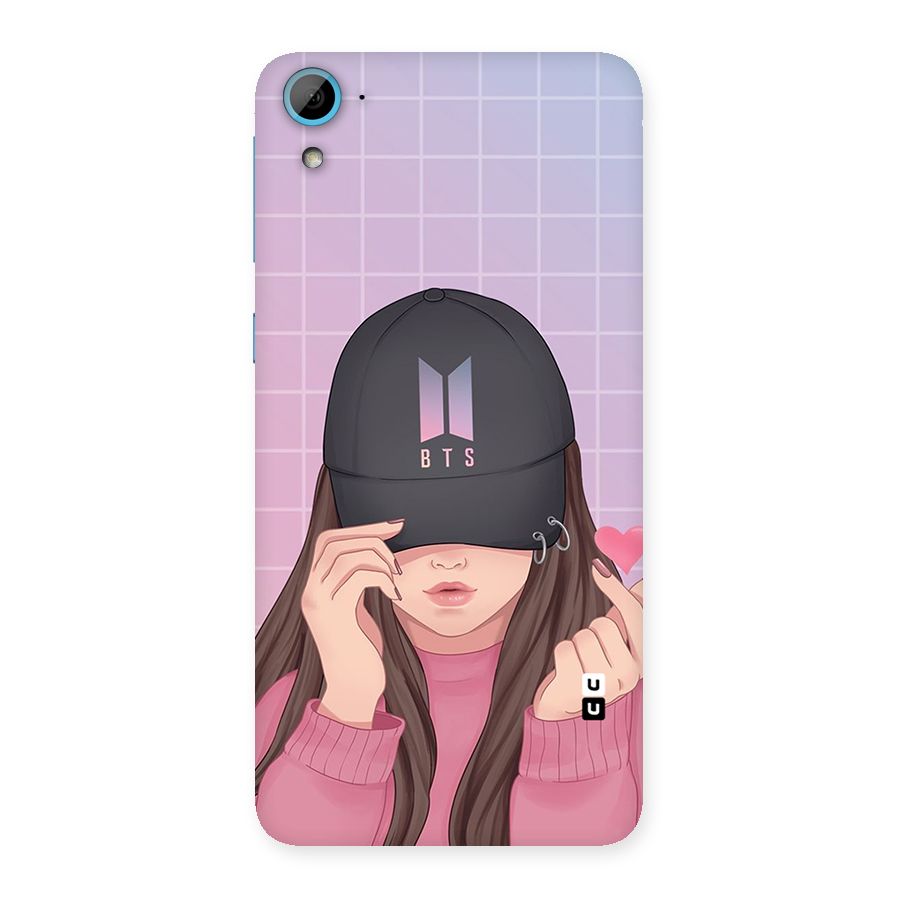 Anime Beautiful BTS Girl Back Case for HTC Desire 826