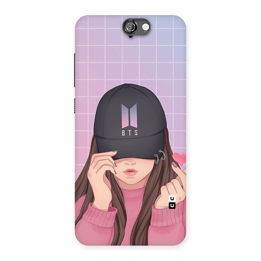 Anime Beautiful BTS Girl Back Case for HTC One A9