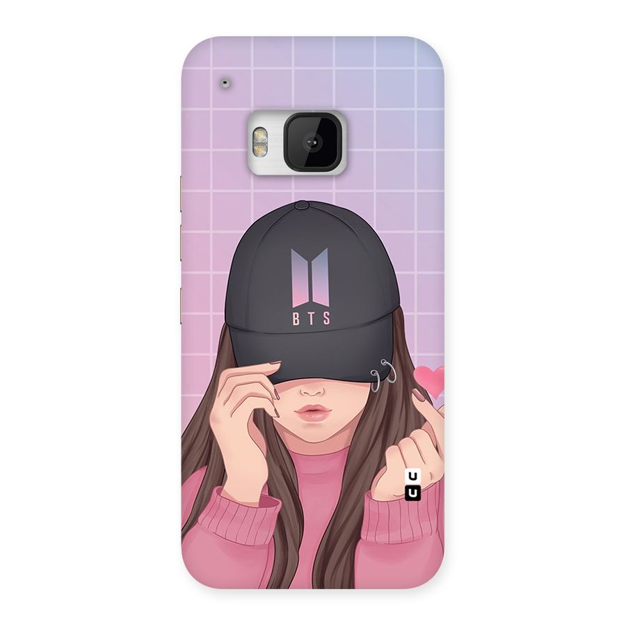 Anime Beautiful BTS Girl Back Case for HTC One M9