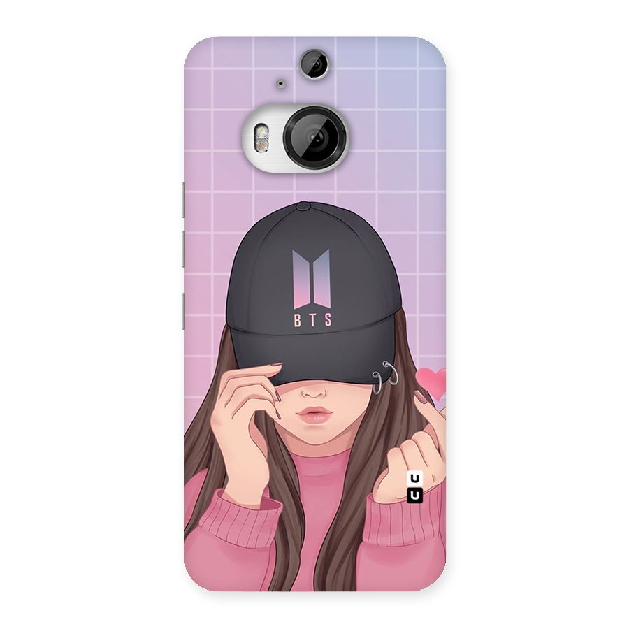 Anime Beautiful BTS Girl Back Case for HTC One M9 Plus