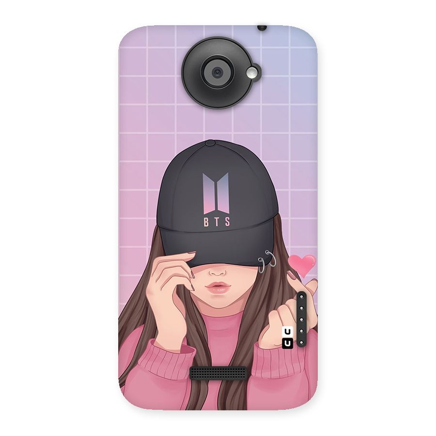 Anime Beautiful BTS Girl Back Case for HTC One X