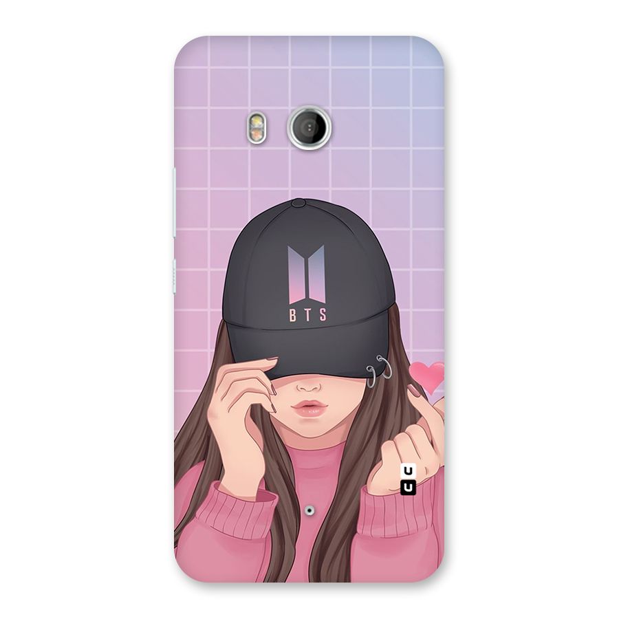 Anime Beautiful BTS Girl Back Case for HTC U11