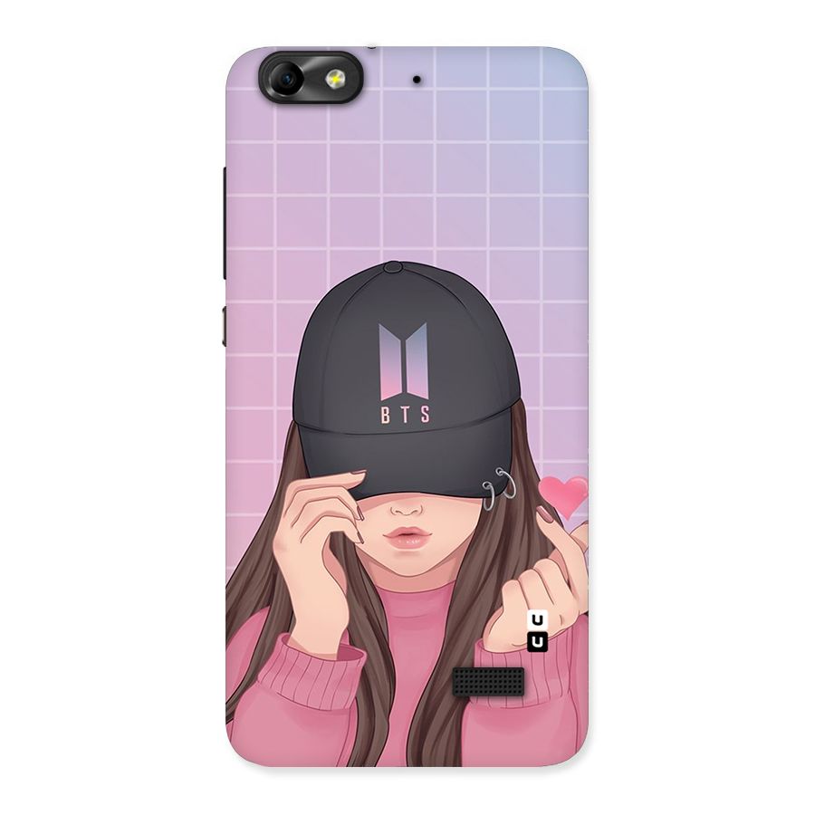 Anime Beautiful BTS Girl Back Case for Honor 4C