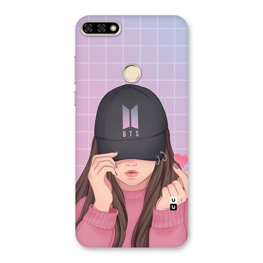 Anime Beautiful BTS Girl Back Case for Honor 7A