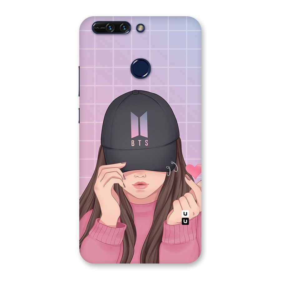 Anime Beautiful BTS Girl Back Case for Honor 8 Pro