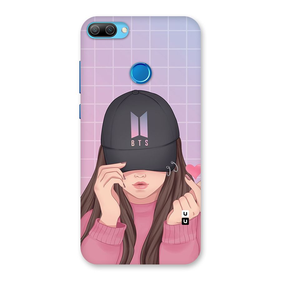 Anime Beautiful BTS Girl Back Case for Honor 9N