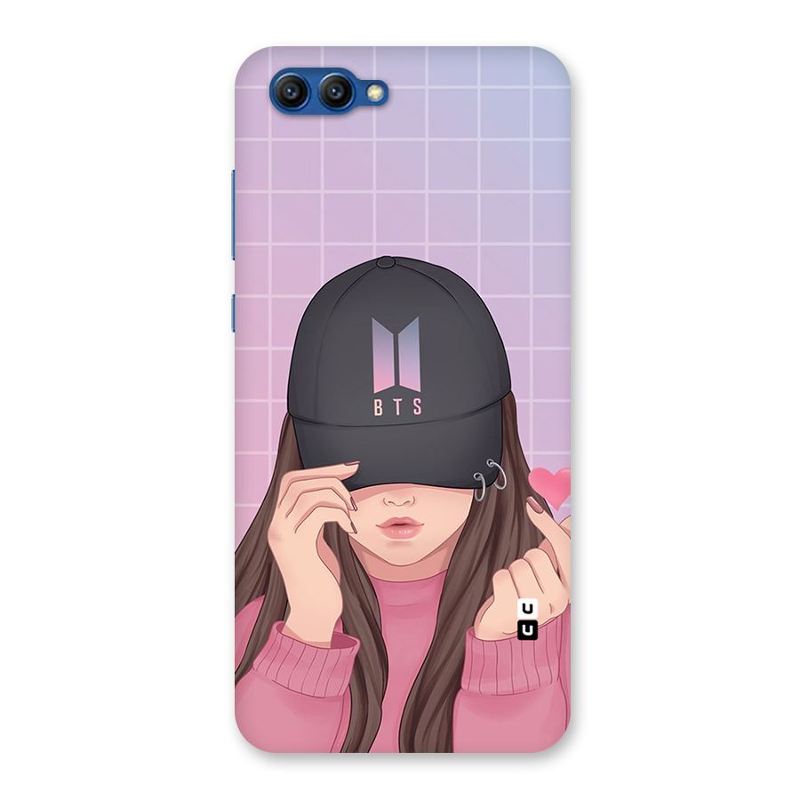 Anime Beautiful BTS Girl Back Case for Honor View 10