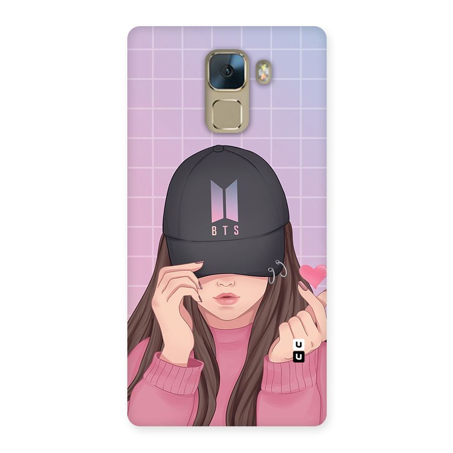 Anime Beautiful BTS Girl Back Case for Huawei Honor 7