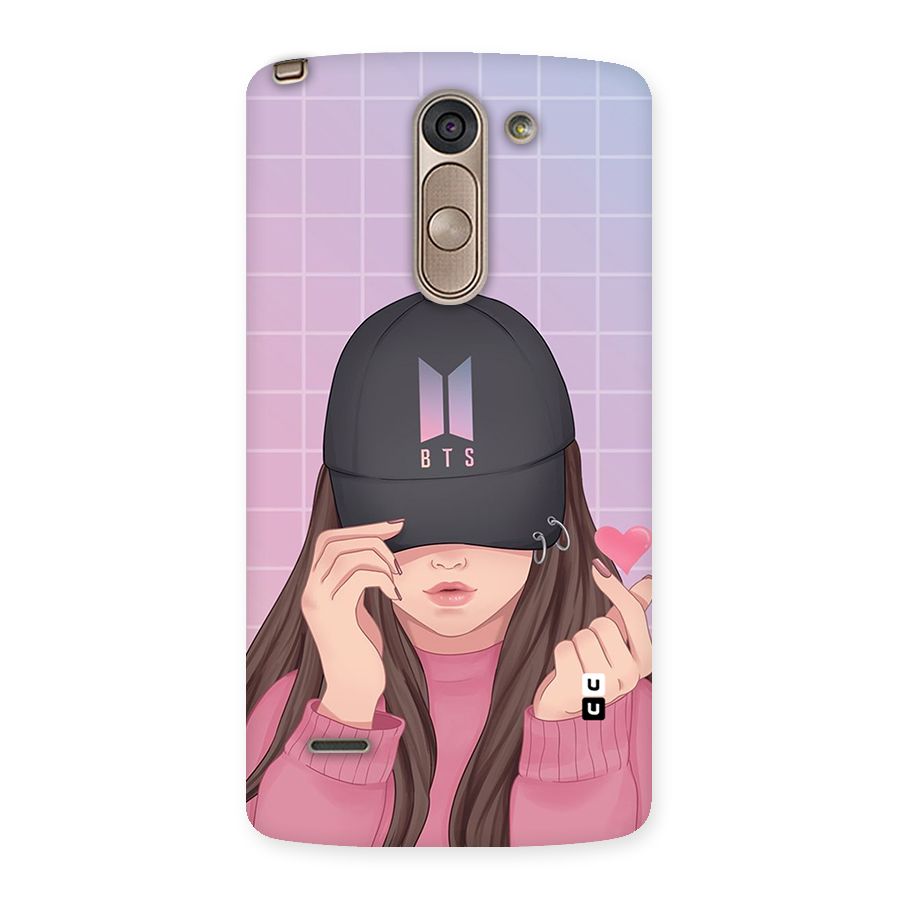Anime Beautiful BTS Girl Back Case for LG G3 Stylus