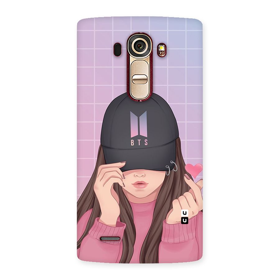 Anime Beautiful BTS Girl Back Case for LG G4