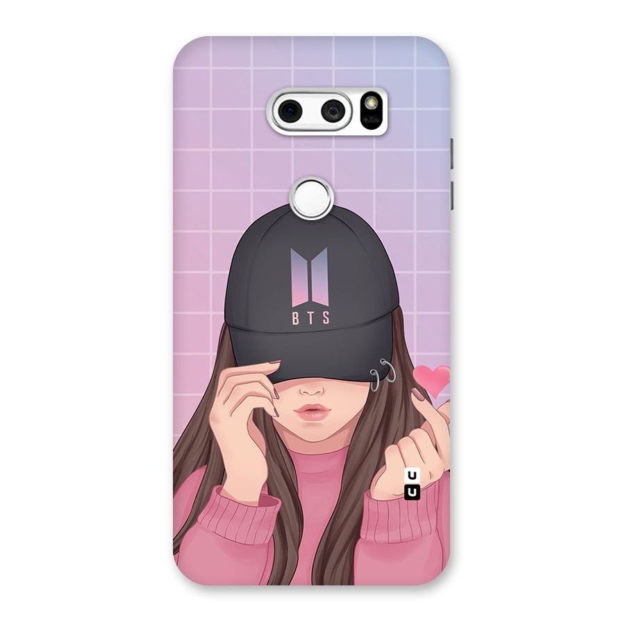 Anime Beautiful BTS Girl Back Case for LG V30
