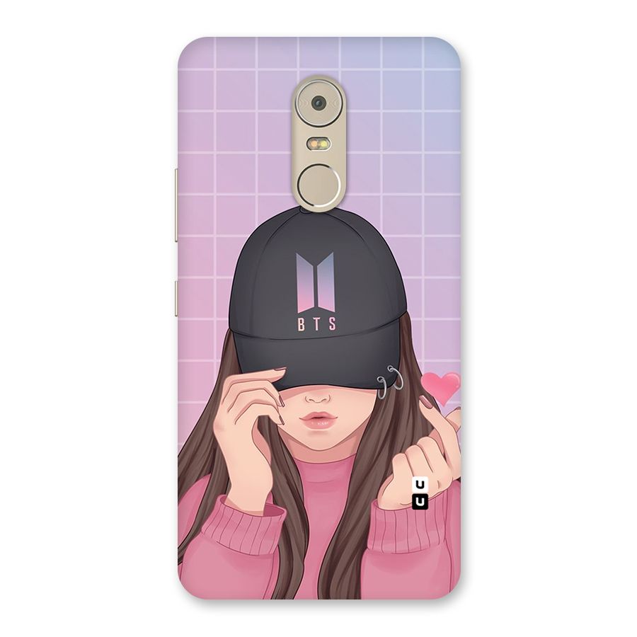 Anime Beautiful BTS Girl Back Case for Lenovo K6 Note