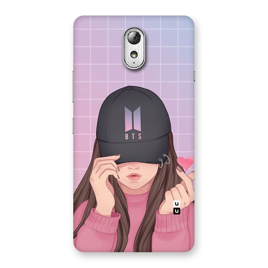 Anime Beautiful BTS Girl Back Case for Lenovo Vibe P1M