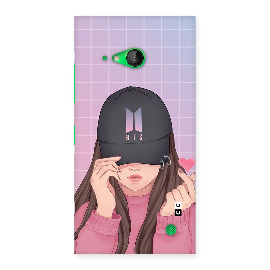 Anime Beautiful BTS Girl Back Case for Lumia 730
