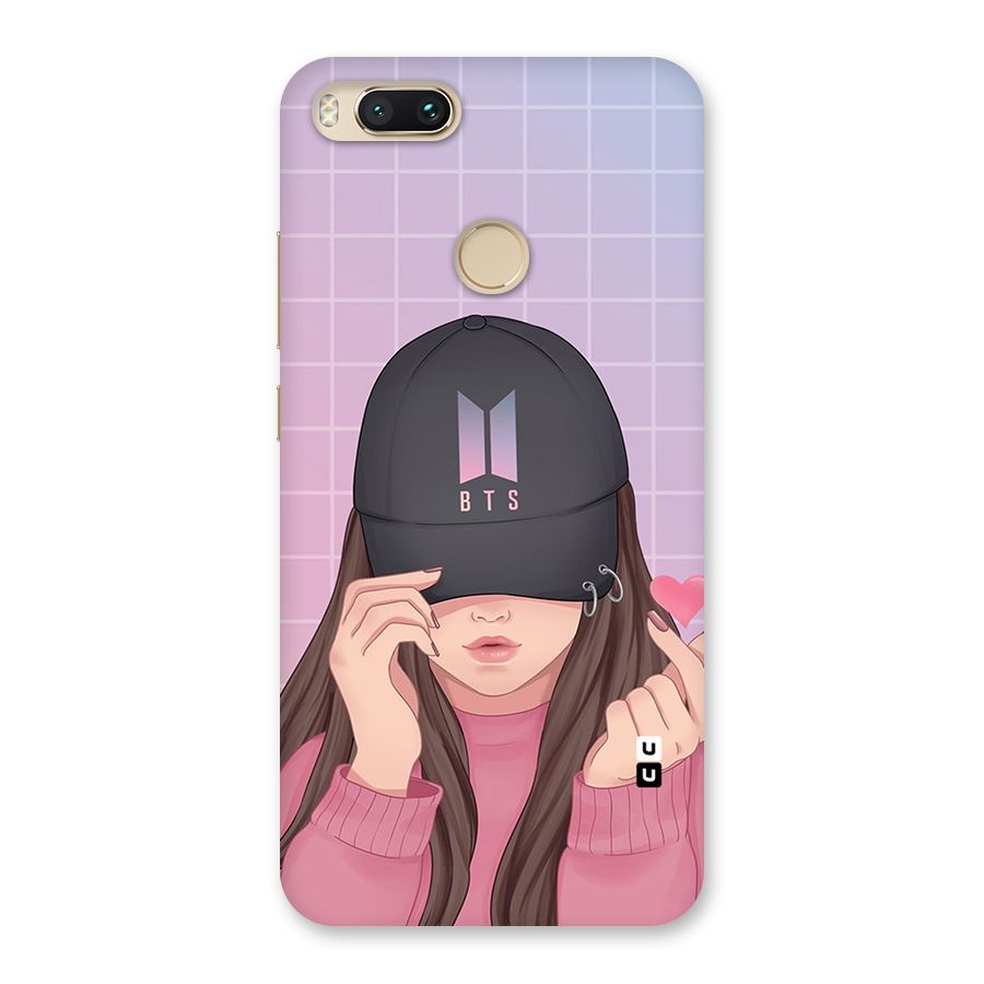 Anime Beautiful BTS Girl Back Case for Mi A1